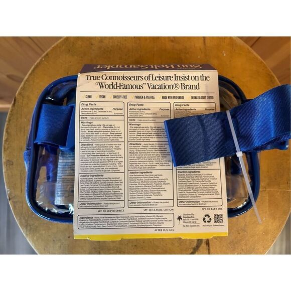 VACATION Sun Belt Sampler Kit SPF 30-50 Sunscreen Pack (8255) - Picture 3 of 4